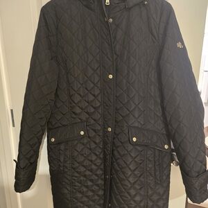 Ralph Lauren Black Quilted Jacket